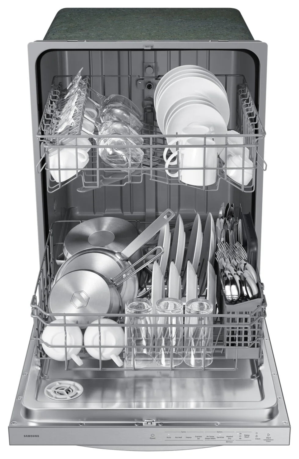 Samsung Lave-vaisselle encastré 53 dBA 24 po DW80CG4021SRAA
