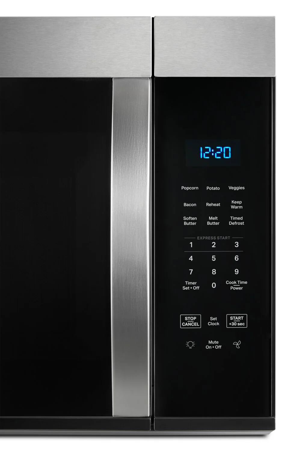 Whirlpool Four à micro-ondes à hotte intégrée 1,7 pi3 Acier inoxydable résistant aux traces YWMMS3130RZ