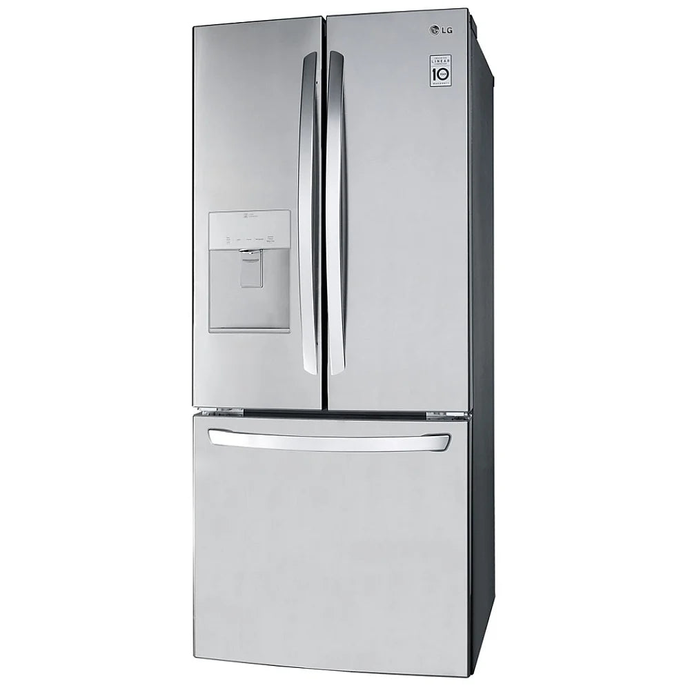 Réfrigérateur à portes françaises LRFWS2200S, 30 po, certifié ENERGY STAR, capacité de 21,8 pi³
