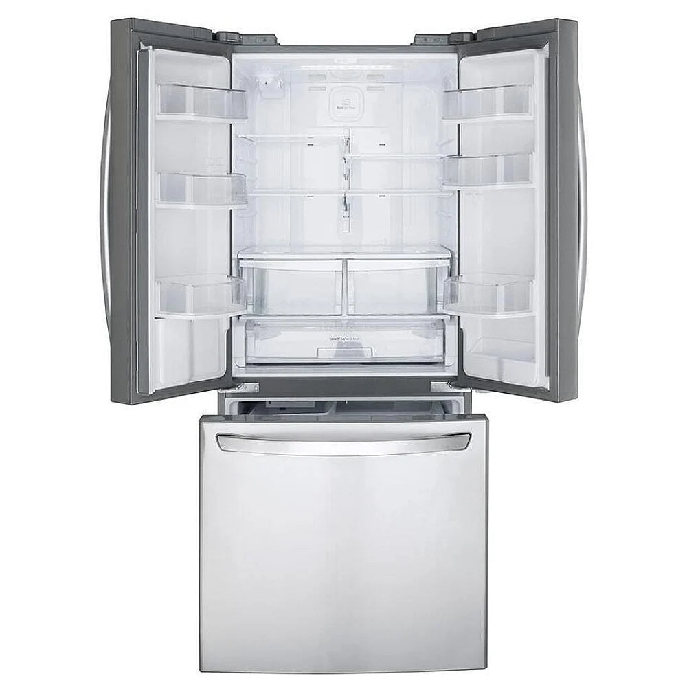 Réfrigérateur à portes françaises LRFWS2200S, 30 po, certifié ENERGY STAR, capacité de 21,8 pi³