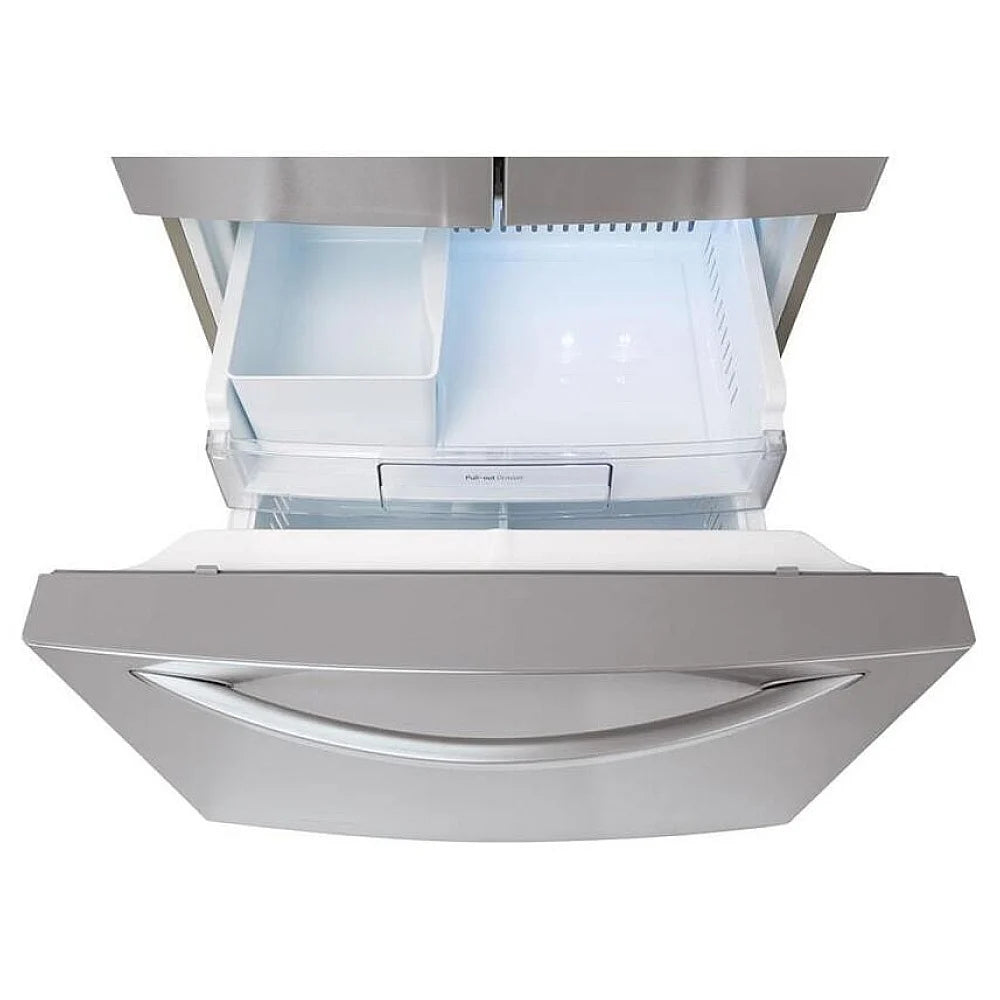 Réfrigérateur à portes françaises LRFWS2200S, 30 po, certifié ENERGY STAR, capacité de 21,8 pi³