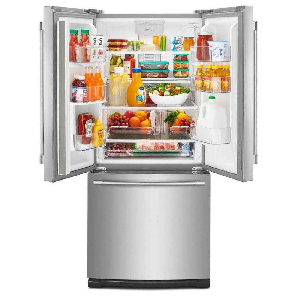 Maytag Réfrigérateur à portes françaises MFW2055FRZ, 30 po, capacité de 20 pi³