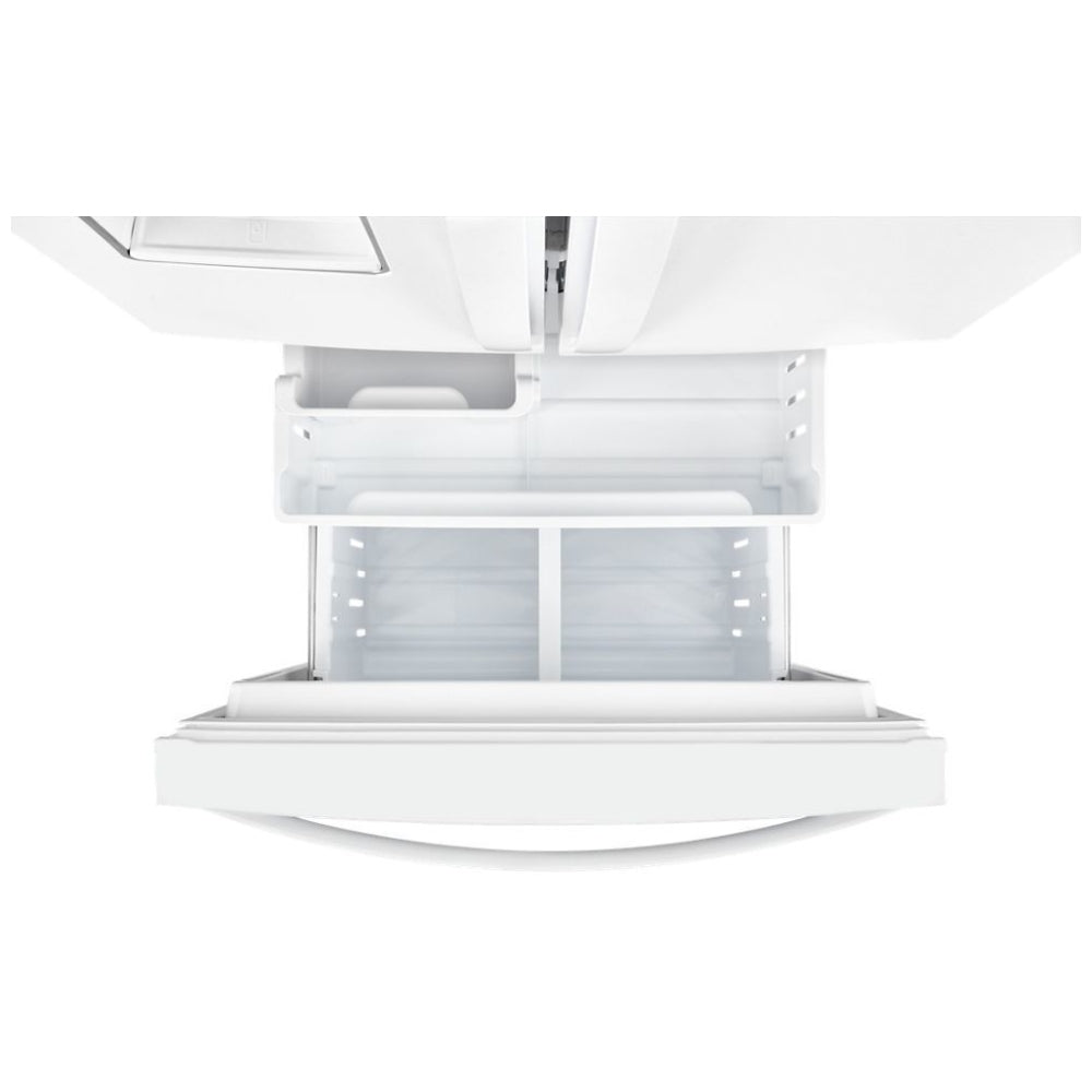 Whirlpool Réfrigérateur à portes françaises WRF560SEHW 30 po, capacité de 19,7 pi³