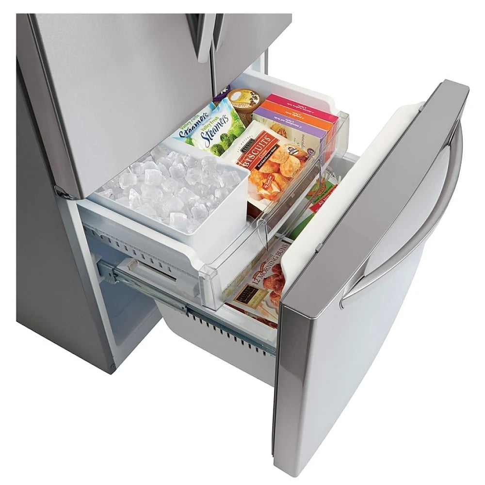 Réfrigérateur à portes françaises LRFWS2200S, 30 po, certifié ENERGY STAR, capacité de 21,8 pi³