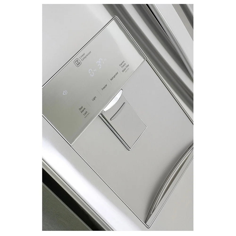Réfrigérateur à portes françaises LRFWS2200S, 30 po, certifié ENERGY STAR, capacité de 21,8 pi³