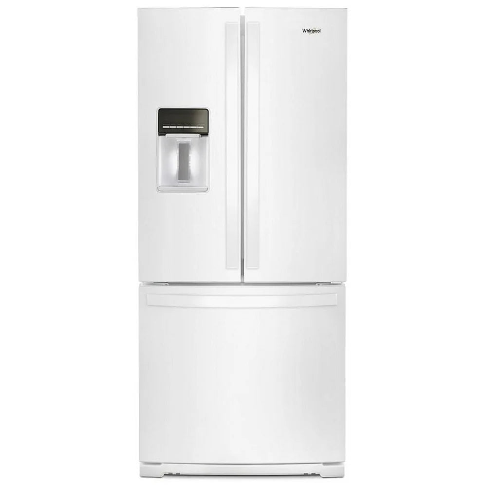 Whirlpool Réfrigérateur à portes françaises WRF560SEHW 30 po, capacité de 19,7 pi³