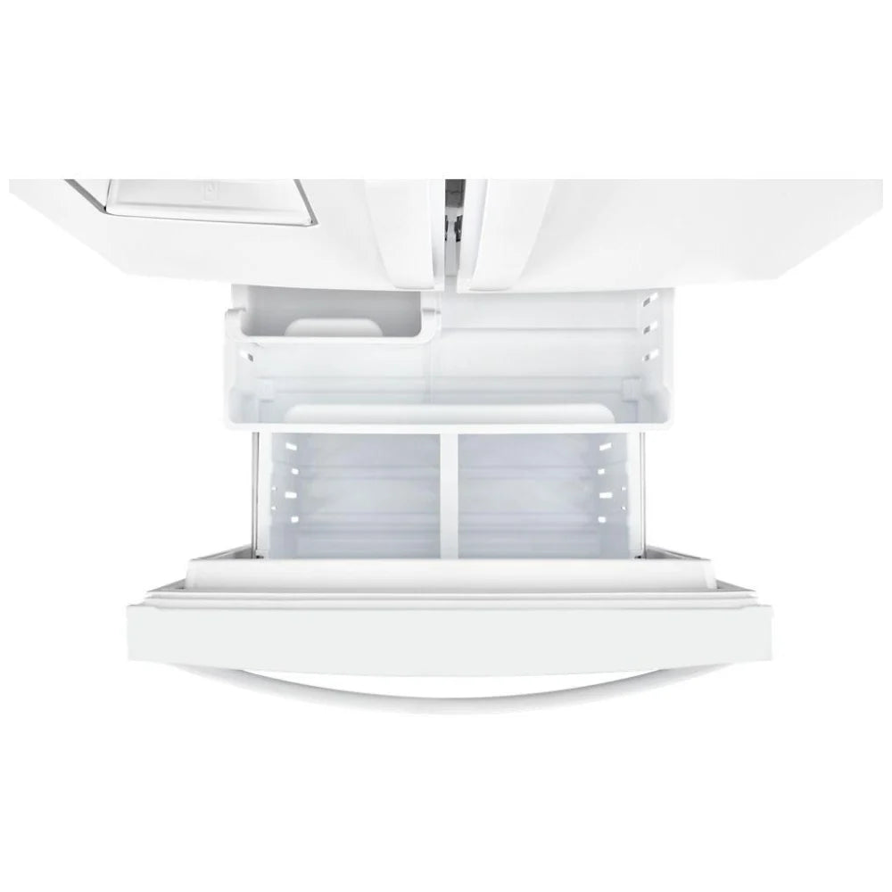 Whirlpool Réfrigérateur à portes françaises WRF560SEHW 30 po, capacité de 19,7 pi³