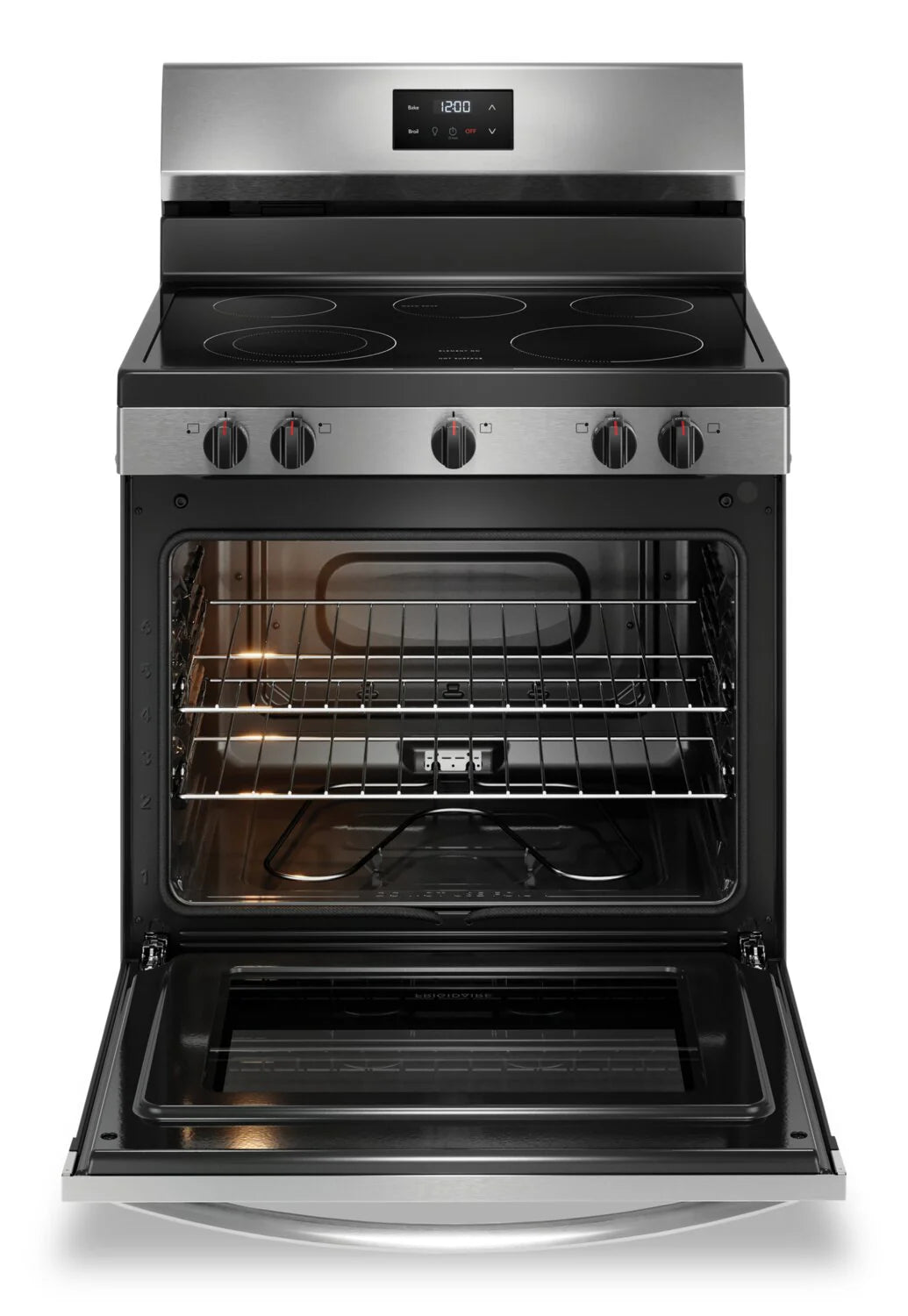 Frigidaire Cuisinière électrique 5,3 pi³ élément à ébullition rapide, surface de cuisson à 5 éléments
