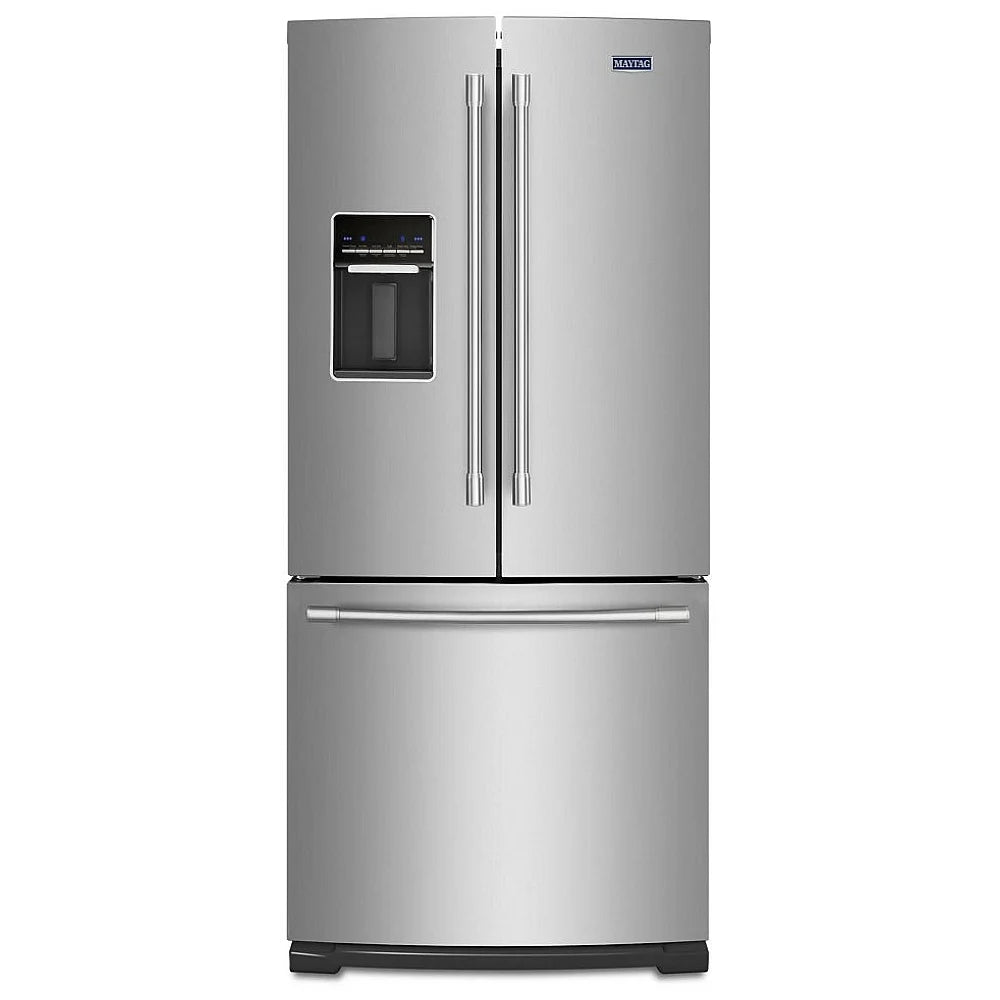 Maytag Réfrigérateur à portes françaises MFW2055FRZ, 30 po, capacité de 20 pi³