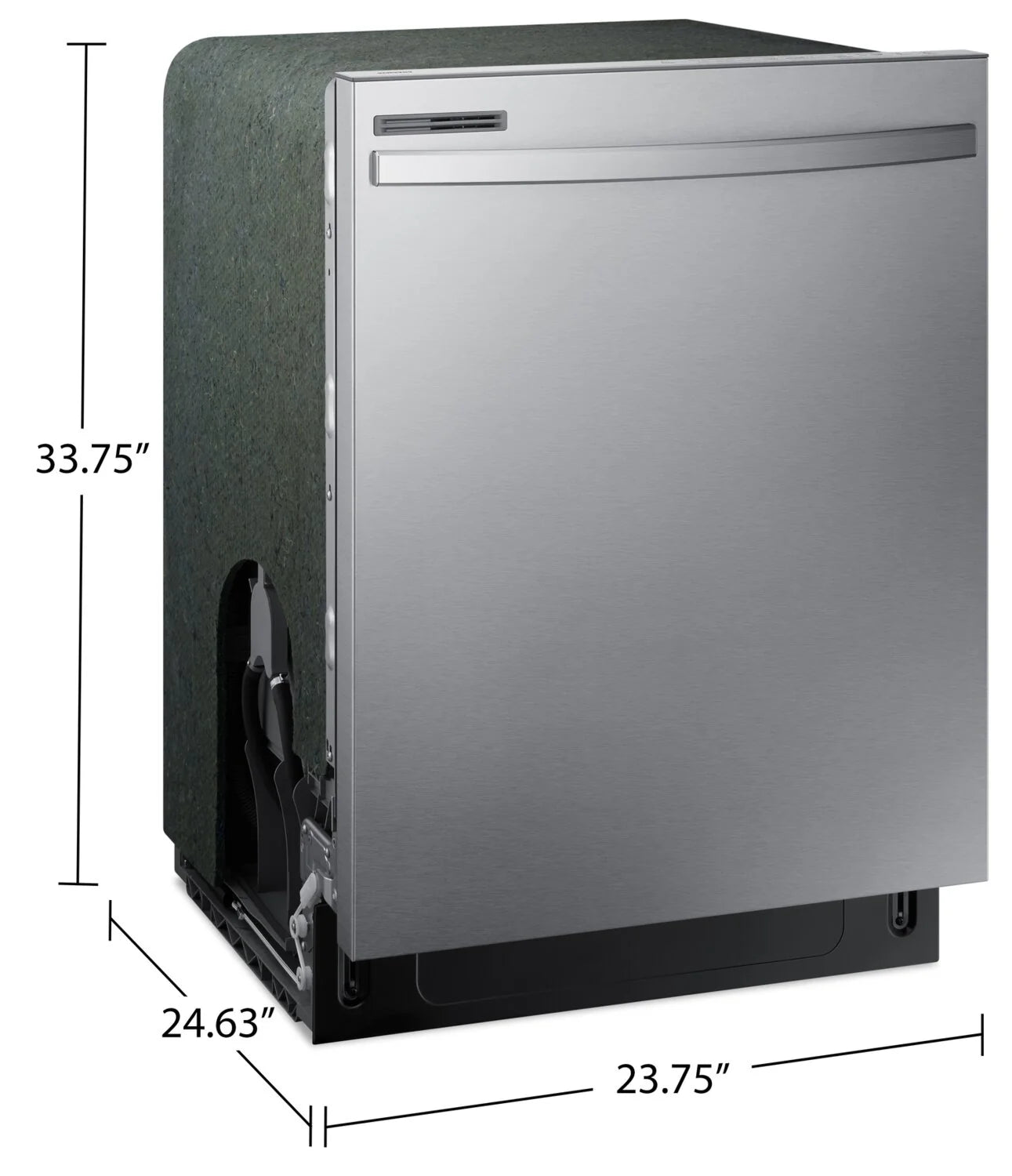 Samsung Lave-vaisselle encastré 53 dBA 24 po DW80CG4021SRAA