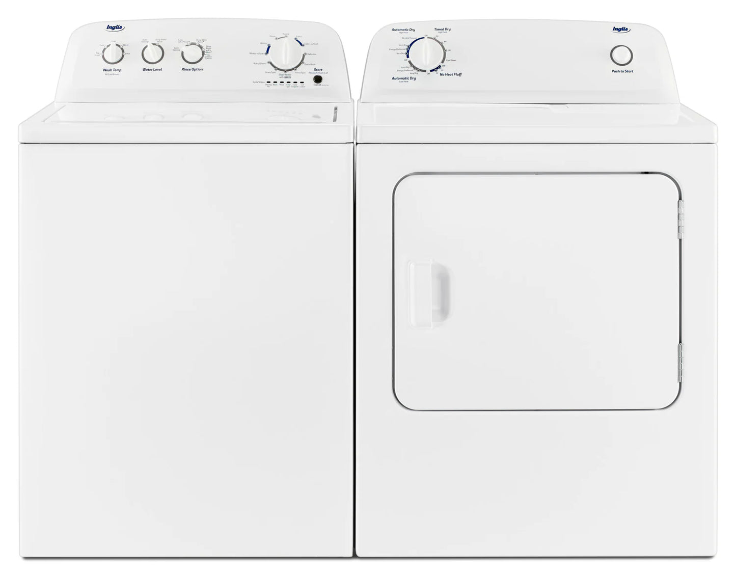 Inglis Laveuse de 4,4 pi³ à chargement par le haut blanche ITW4880HW
