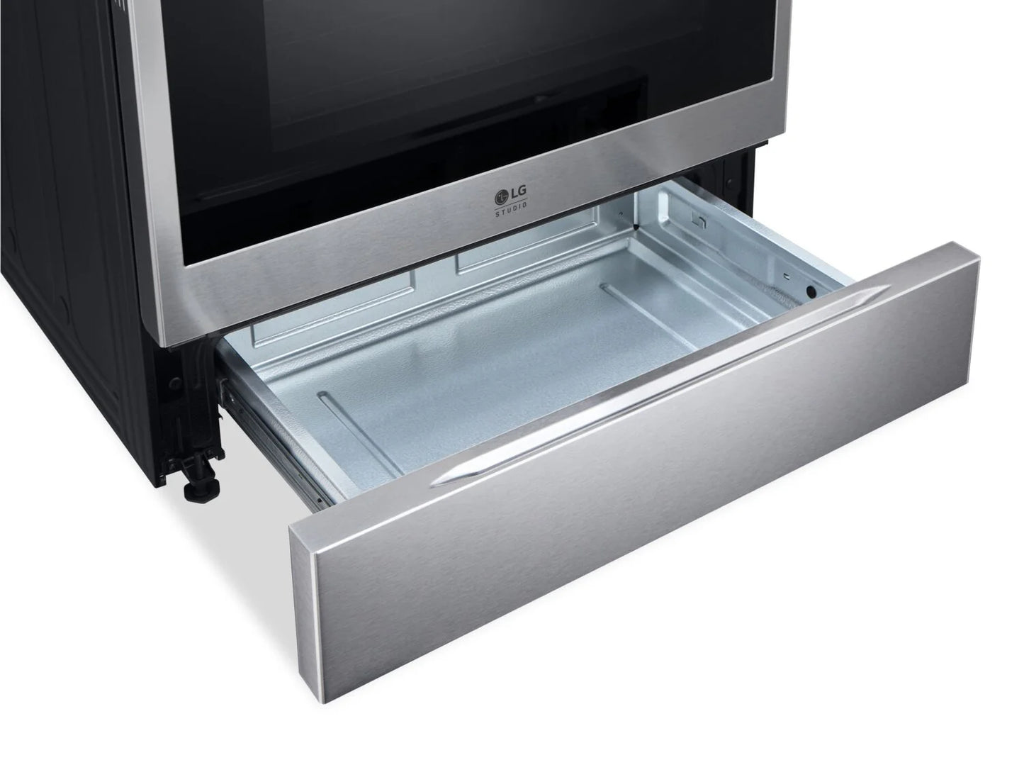 LG Studio Cuisinière intelligente à gaz 6,3 pi³ acier inoxydable SmudgeProofMD LSGS6338F