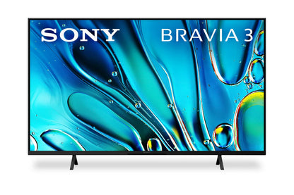Sony Téléviseur intelligent DEL Bravia 3 4K 65 HDR10, Dolby VisionMC, MotionflowMC XR K65S30