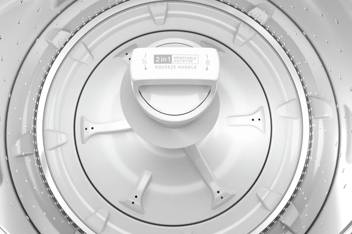 Whirlpool Laveuse à chargement par le haut de 4,4 pi³ blanche WTW4957PW