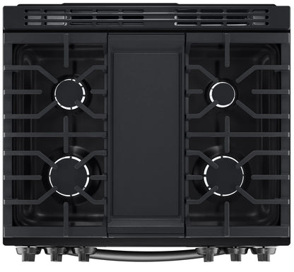 LG Cuisinière intelligente à gaz 6,3 pi³ avec hublot InstaViewMD ProBake ConvectionMD LSGL6335D