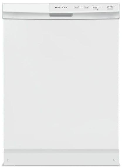Frigidaire Lave-vaisselle encastré 24 po 55 dBA avec commandes à l'avant blanc FFCD2413UW