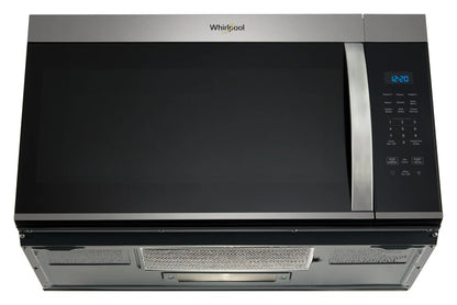 Whirlpool Four à micro-ondes à hotte intégrée 1,7 pi3 Acier inoxydable résistant aux traces YWMMS3130RZ