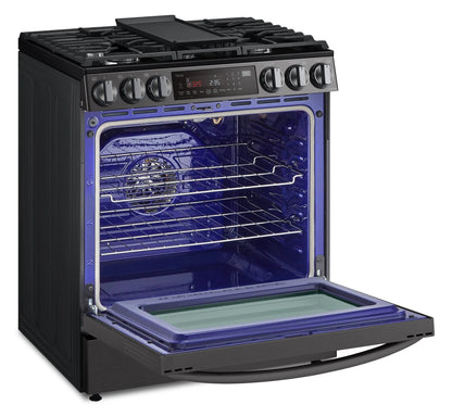 LG Cuisinière intelligente à gaz 6,3 pi³ avec hublot InstaViewMD ProBake ConvectionMD LSGL6335D